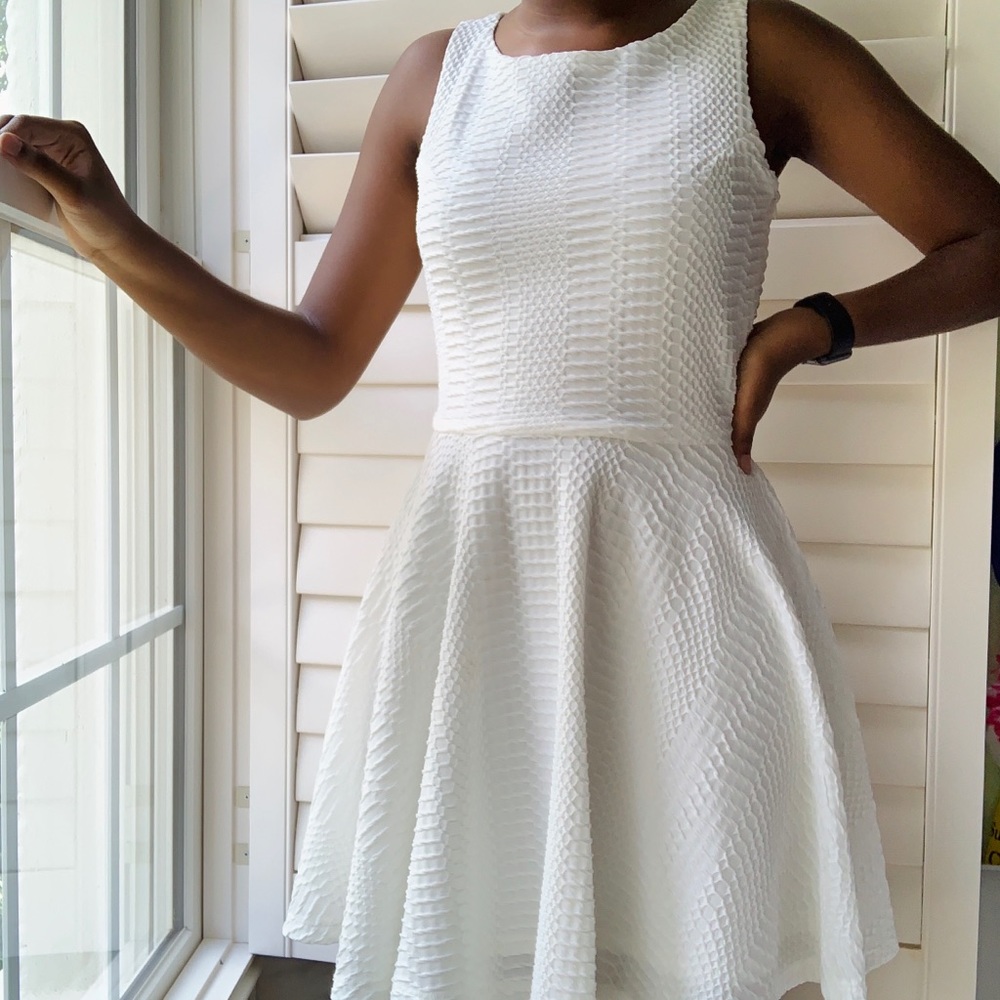 Simple White Dress